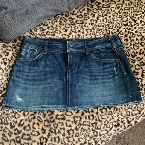 Jeans skirt from express